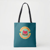 Tote Bag Roi De L'été Pastèque Juteuse (Devant)