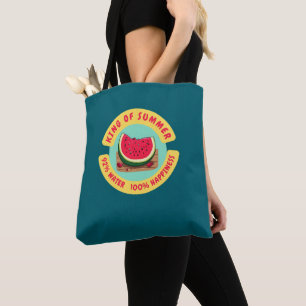 Tote Bag Roi De L'été Pastèque Juteuse