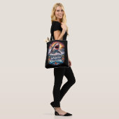 Tote Bag Roi du bleu profond (Sur le modèle)