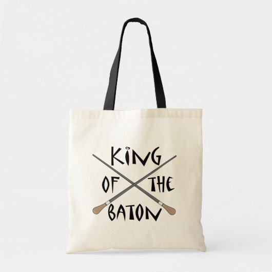Tote Bag Roi du cadeau de conducteur de bâton (Devant)