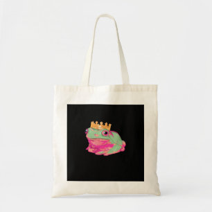 Tote Bag Roi Grenouille Funky Mème Style Classique