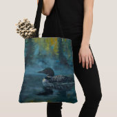 Tote Bag Roitelet à couronne rubis (De près)