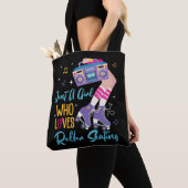 Tote Bag Roller Skating Just A Girl Qui Aime Roller (De près)