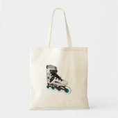Tote Bag Rollerblades Rollerskates Inline Patins Art (Devant)