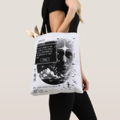 Tote Bag Romains 12:2 Renouveler Votre Système de Message M (De près)