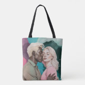 Tote Bag Romance cosmique (Dos)
