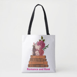 Tote Bag Romance et Rose