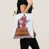 Tote Bag Romance et Rose (De près)