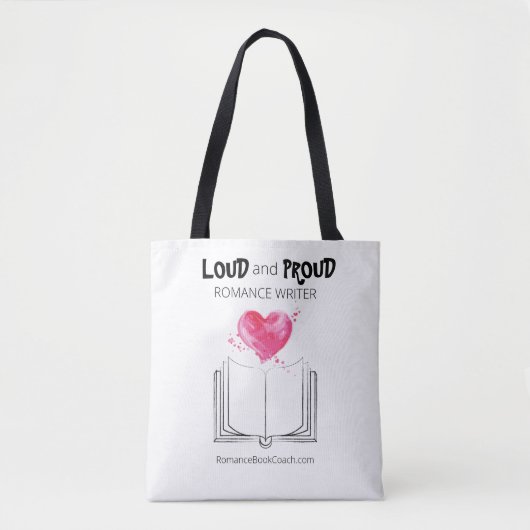 Tote Bag Romance Writer Fourre-tout (Devant)