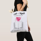 Tote Bag Romance Writer Fourre-tout (De près)