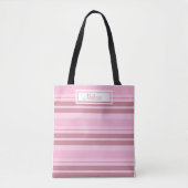 Tote Bag Romantique Blush Soft Monochromatic Pink (Devant)