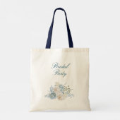 Tote Bag Romantique Cotswolds hiver Florales Custom Bride (Dos)