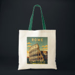 Tote Bag Rome Italie Colisée Voyage Art Vintage<br><div class="desc">Design vectoriel du Colisée de Rome. Rome est située dans la partie centrale-ouest de la péninsule italienne,  dans le Latium,  le long des rives du Tibre.</div>