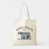 Tote Bag Rome, Italie : Le Loup Capitoline (Dos)