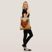 Tote Bag Rooster chicken de Rhode Island (Sur le modèle)