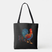 Tote Bag Rooster coloré DeColores Cursillo (Dos)