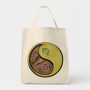 Tote Bag Rooster Virgo & Metal