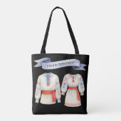 Tote Bag Roots Roumain Costume folklorique Attire tradition (Dos)