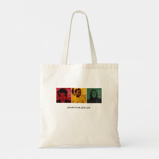 Tote Bag Rosa Sat Ruby Marche Kamala Run (Dos)