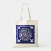 Tote Bag Rosace bleue (Dos)