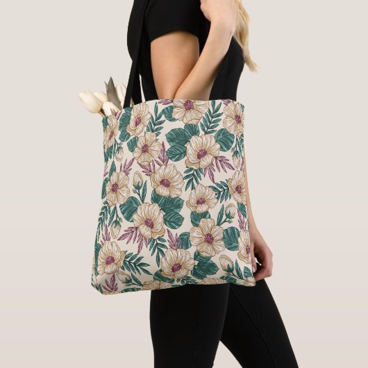 Tote Bag Rose (De près)