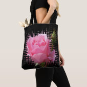 Tote Bag rose (De près)