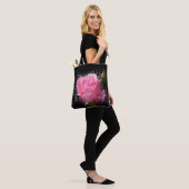 Tote Bag rose (Sur le modèle)