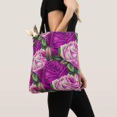 Tote Bag Rose (De près)