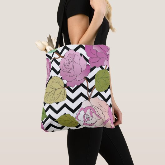 Tote Bag Rose 27 (De près)