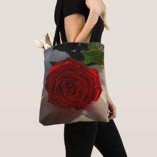 Tote Bag rose à crépuscule