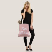 Tote Bag Rosé All Day Pink (Sur le modèle)