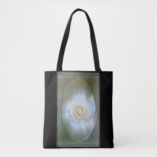 Tote Bag Rose blanche (Devant)