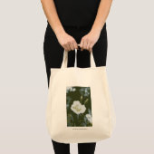 Tote Bag Rose Blanche (Devant (produit))