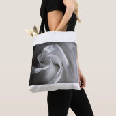 Tote Bag Rose blanche 7181-M (De près)