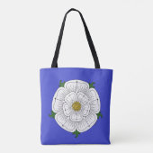 Tote Bag Rose blanche de York (Dos)