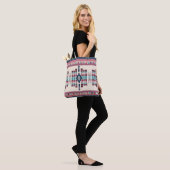 Tote Bag Rose Canyon du Sud-Ouest (Sur le modèle)
