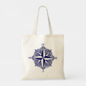 Tote Bag Rose de Compass Tribal (Dos)