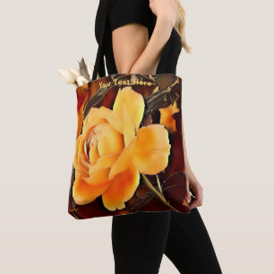Tote Bag Rose de flamme