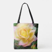 Tote Bag Rose de la paix (Dos)