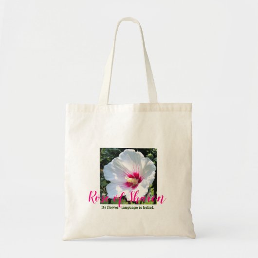 Tote Bag Rose de Sharon [Basic Fourre-tout] (Devant)