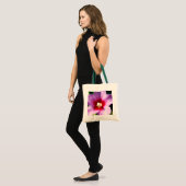 Tote Bag Rose de Sharon pourpre foncé (Devant (modèle))
