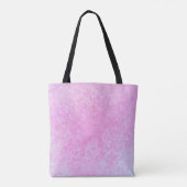 Tote Bag Rose de silhouette de sirène de Mermazing (Dos)
