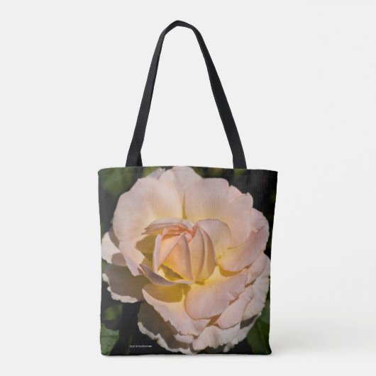 Tote Bag Rose de thé (Dos)