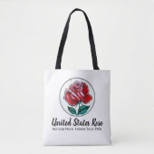 Tote Bag Rose des États-Unis (Devant)