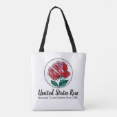Tote Bag Rose des États-Unis (Dos)