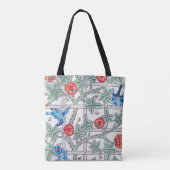 Tote Bag Rose d'Escalades & Petit Oiseau, William Morris (Dos)