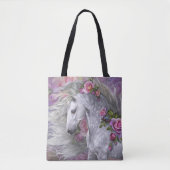 Tote Bag Rose d'été Fourre-tout (Devant)