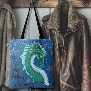 Tote Bag Rose d'hiver Dragon