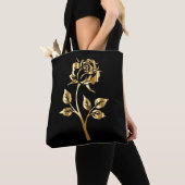 Tote Bag Rose d'or (De près)