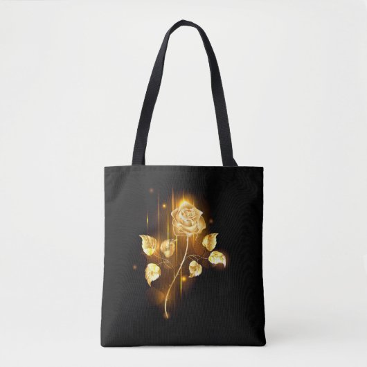Tote Bag Rose d'or ( rose d'or ) (Devant)